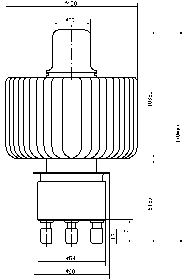 Staub saugen Sie die Elektronenröhre FU3062F, die mit 7T62R E3062C für Heizung HF-5KW gleichwertig ist