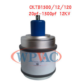 kaufen Variabler keramischer Vakuumhochspannungskondensator 20~1500pf 12KV CKTB1500/12/120 online manufacture