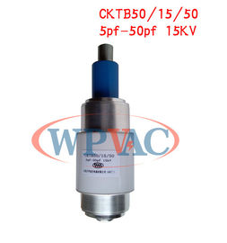 kaufen Keramischer variabler Kondensator 6~50pf 15KV des Vakuumcktb50/15/50 für Rf Zusammenbringen online manufacture
