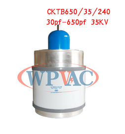 kaufen Stall-Leistung des keramisches Vakuumhochspannungsdrehkondensator-30~650pf 35KV online manufacture